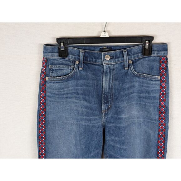 Citizens of Humanity Demy Cropped Flare Jeans Women's Size 28 - Picture 2 of 14